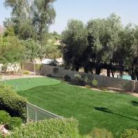 Installing Artificial Grass McNary, Arizona Landscaping Business, Beautiful Backyards