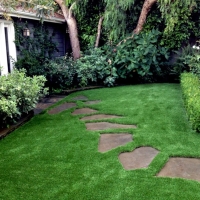 Synthetic Grass Bowie, Arizona Landscape Design, Small Backyard Ideas