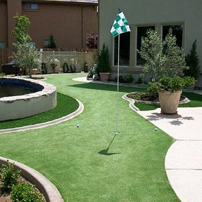 Artificial Grass Carpet El Mirage, Arizona How To Build A Putting Green, Backyard Makeover