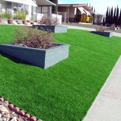 Artificial Grass Installation Kohatk, Arizona Lawn And Garden, Front Yard Landscaping