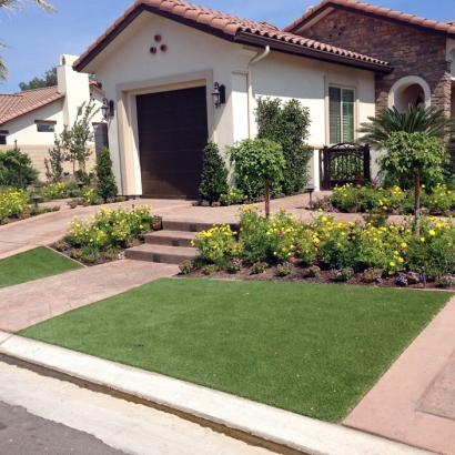 Artificial Turf Ajo, Arizona Landscape Rock, Small Front Yard Landscaping