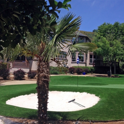 Fake Turf Top-of-the-World, Arizona Putting Green Grass, Front Yard Landscaping Ideas