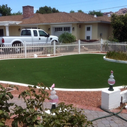 Synthetic Grass Tanque Verde, Arizona Paver Patio, Small Front Yard Landscaping