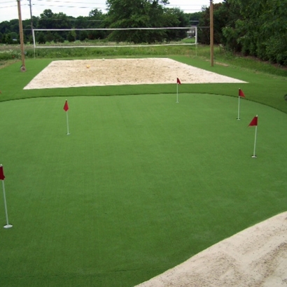 Synthetic Lawn Valencia West, Arizona Home Putting Green, Backyard Landscaping Ideas