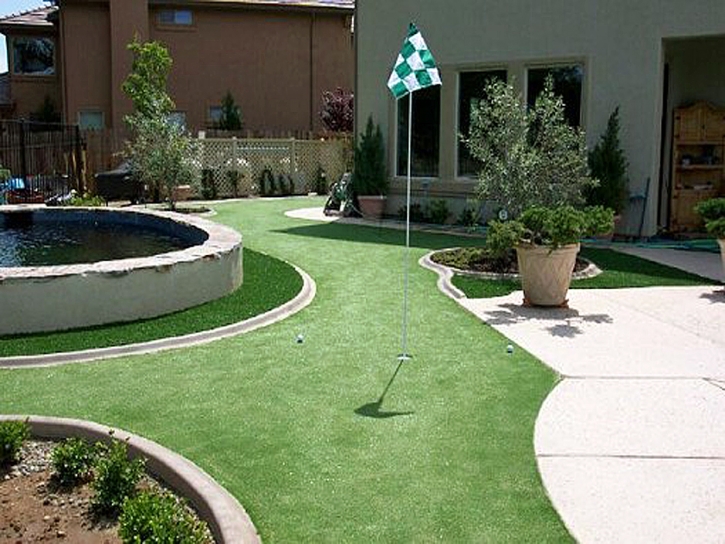 Artificial Grass Carpet El Mirage, Arizona How To Build A Putting Green, Backyard Makeover