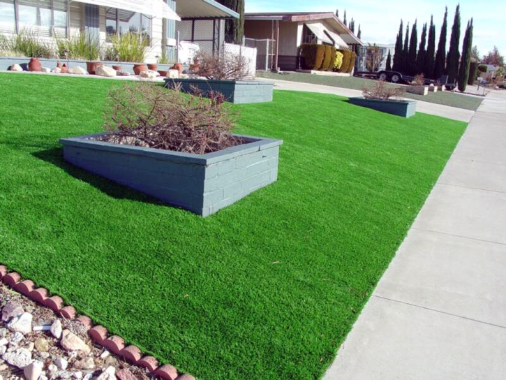 Artificial Grass Installation Kohatk, Arizona Lawn And Garden, Front Yard Landscaping