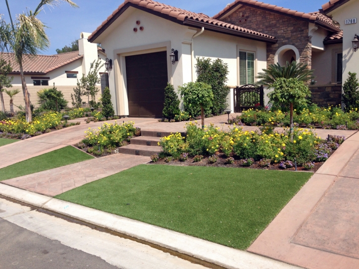 Artificial Turf Ajo, Arizona Landscape Rock, Small Front Yard Landscaping