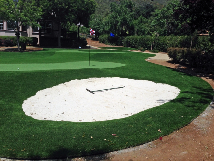 Faux Grass Tucson Estates, Arizona Golf Green, Front Yard