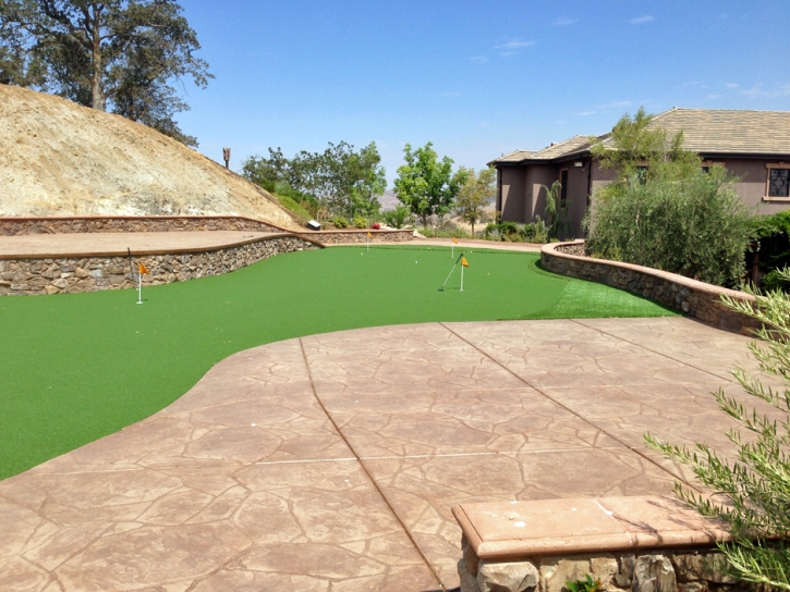 Grass Installation Summerhaven, Arizona Putting Green Flags, Small Backyard Ideas