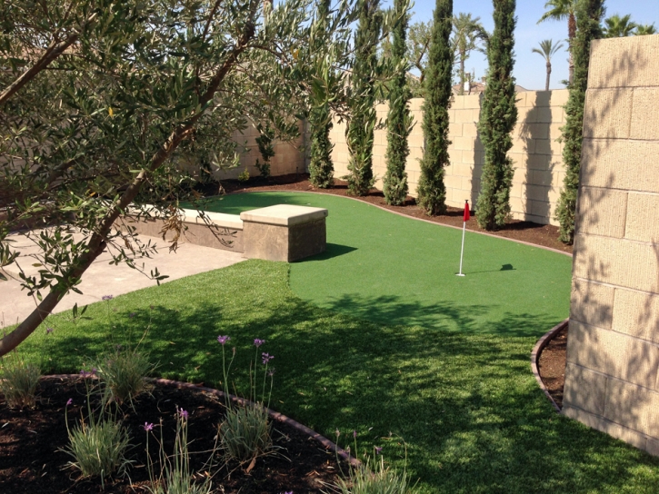 Grass Installation Tonto Village, Arizona Diy Putting Green, Backyard Makeover