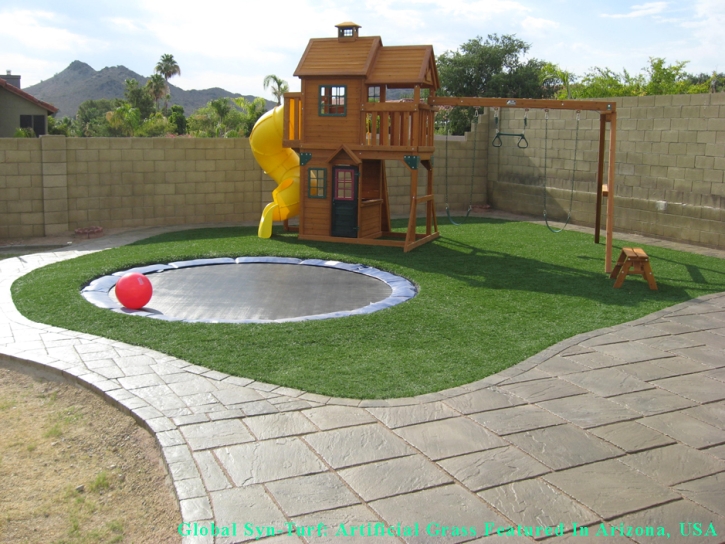 Grass Turf Gila Crossing, Arizona Playground, Backyard Landscaping Ideas