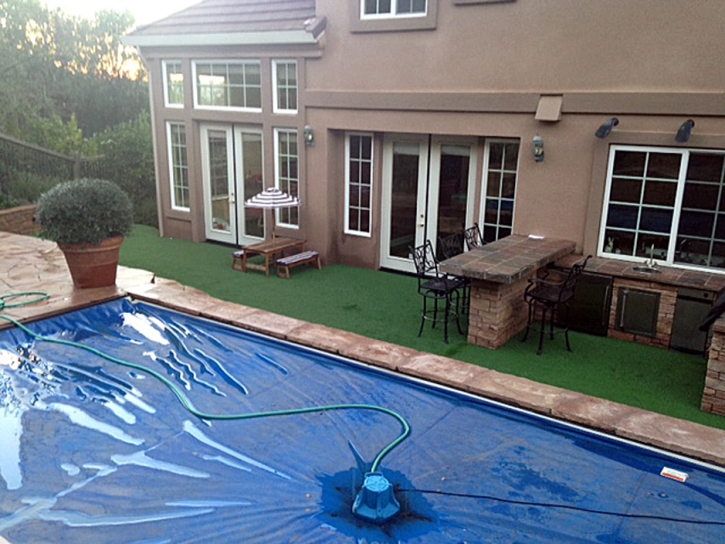 Installing Artificial Grass Marana, Arizona Landscape Ideas, Natural Swimming Pools