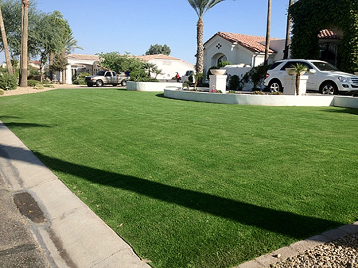 Synthetic Grass Sun Lakes, Arizona Landscape Design, Front Yard Ideas